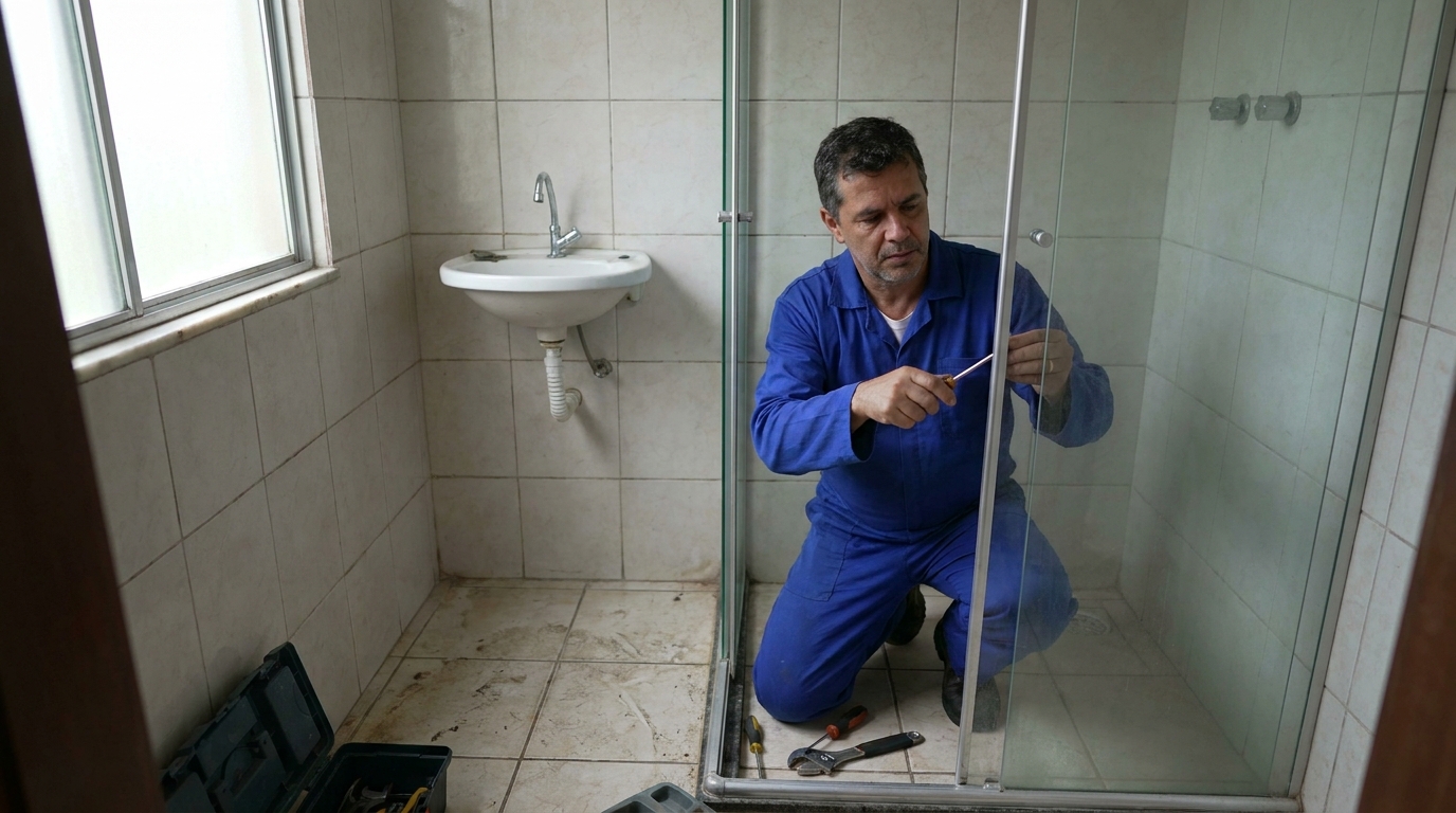 Troca de Roldanas e Trilhos no Consil, Cuiabá‑MT
